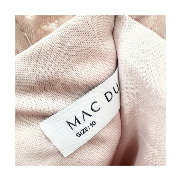 Mac Duggal Strapless Embellished Sequin Column Gown Size 10 NWT - Picture 10 of 13